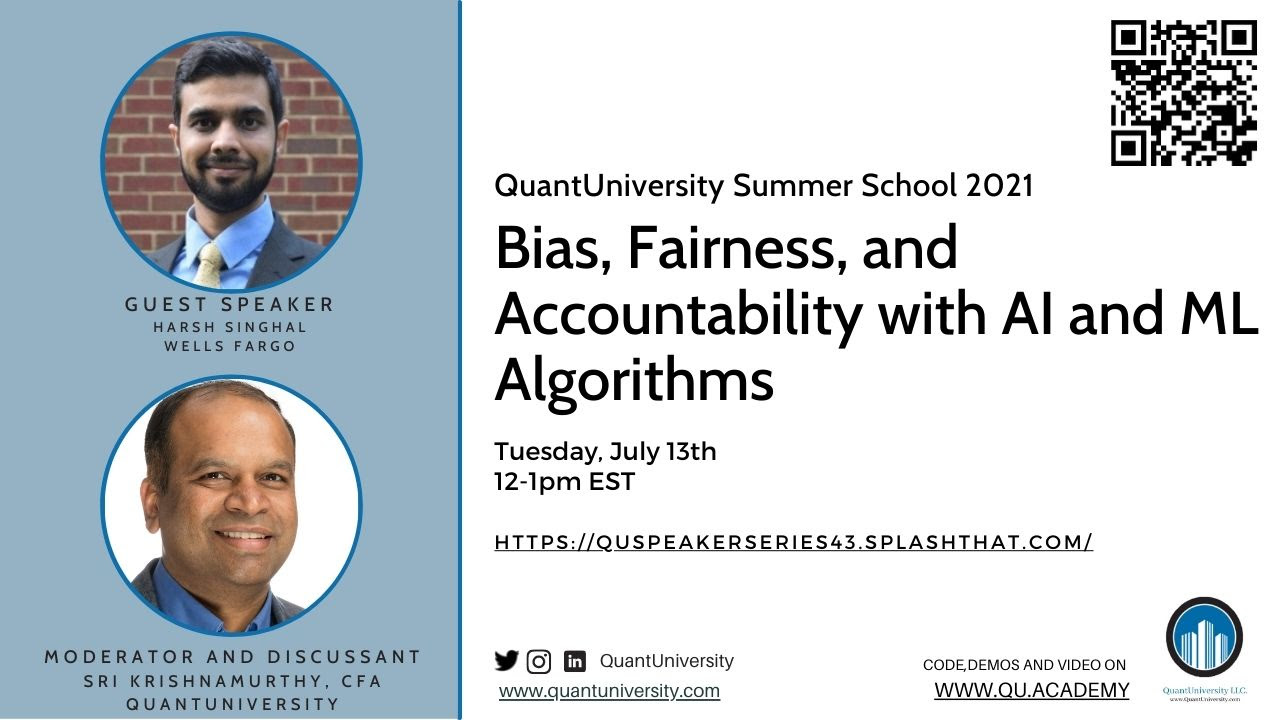 
                        Bias, Fairness, and Accountability with AI and ML Algorithms